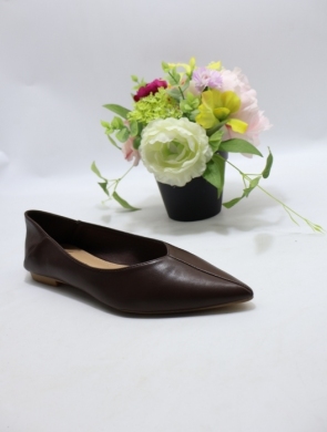 Baleriny damskie (36-41) 333-321 MAROON