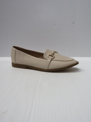Mokasyny damskie na płaskim (36-41) 888-210 BEIGE