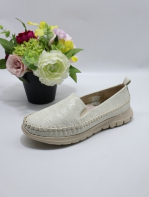 Mokasyny damskie na płaskim (36-41) XJK-25801-4 WHITE