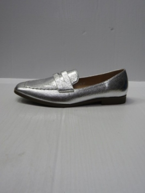 Mokasyny damskie na płaskim (36-41) 888-606 SILVER