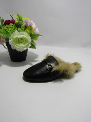Kapcie damskie ocieplane (36-41) NP88 BLACK