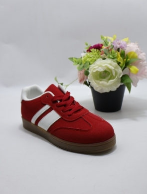 Buty sportowe damskie na płaskim (36-41) 1203 RED