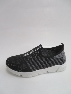 Buty sportowe damskie na płaskim (36-41) 1750 BLACK