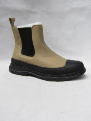 Botki damskie na płaskim (36-41) 6375 KHAKI