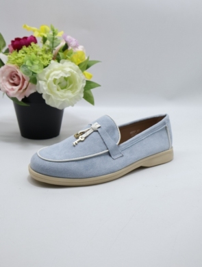 Mokasyny damskie na płaskim (36-41) 1837 BLUE
