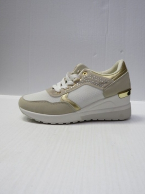 Buty sportowe damskie na koturnie (36-41) XHBDN-189 BEIGE