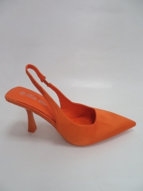 Sandały damskie na szpilki (36-41) G1652 ORANGE