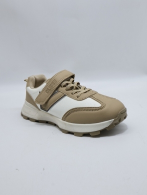 Buty sportowe dziewczęce (33-38) EC276 KHAKI/WHITE