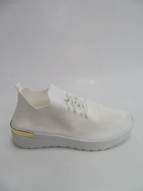 Sportowe Damskie na koturnie (36-41) 363 WHITE