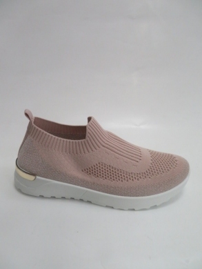 Buty sportowe damskie na płaskim (36-41) 9016-SP PINK