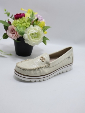 Mokasyny damskie na płaskim (36-41) J207 BEIGE