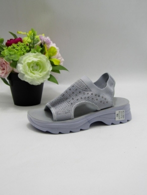 Sandały damskie na płaskim (36-41) 0119-3 GREY