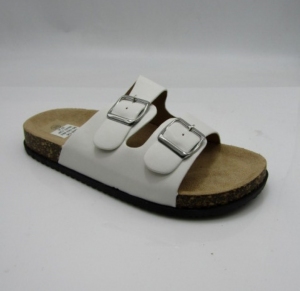 Klapki damskie na płaskim (36-41) 98-182 WHITE