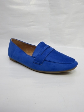 Mokasyny damskie na płaskim (36-41) L-12 BLUE