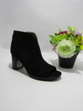 Botki damskie na obcasie (36-41) G23151 BLACK
