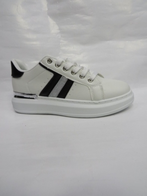 Buty sportowe damskie na płaskim (36-41) R131 BLACK