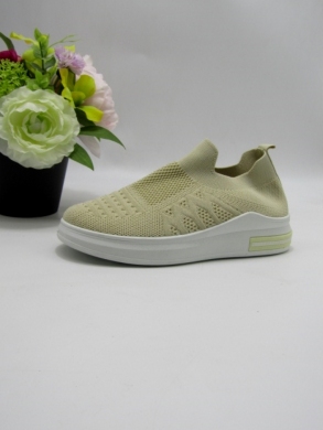 Buty sportowe damskie na płaskim (36-41) 85-882 BEIGE