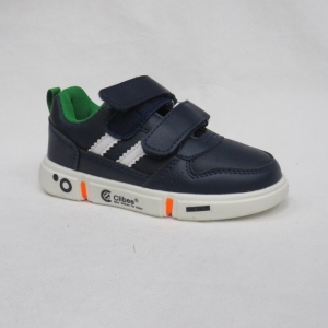 Buty sportowe chłopięce (26-31) E159 DBLUE/GREEN