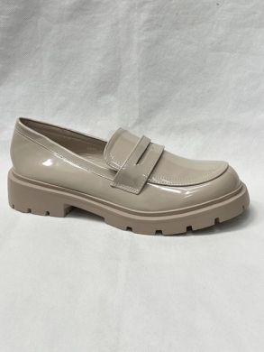 Mokasyny damskie na płaskim (36-41) 8977 BEIGE