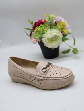 Półbuty damskie na płaskim (36-41) TB3-012 BEIGE