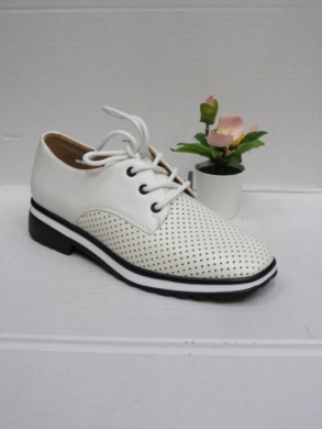 Półbuty damskie na płaskim (36-41) A9132 WHITE