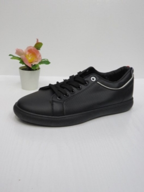 Tenisówki męskie (40-46) 16-181 BLACK