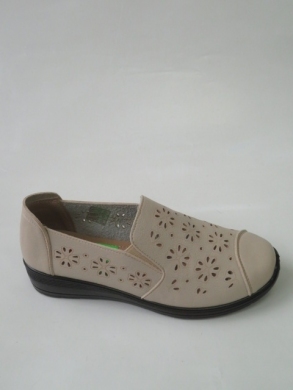 Półbuty damskie na płaskim (36/41-39/43) T2-2 BEIGE