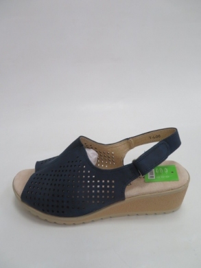 Sandały Damskie na koturnie (36-41) TL06  DBLUE