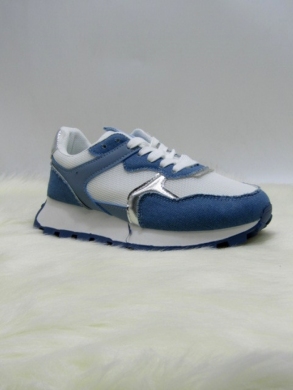 Buty sportowe damskie na płaskim (36-41) C2145 BLUE