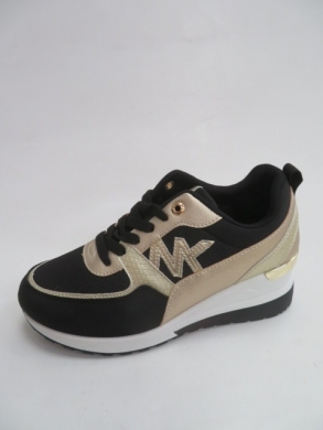 Buty sportowe damskie na koturnie (36-41) LJ-59 GOLD