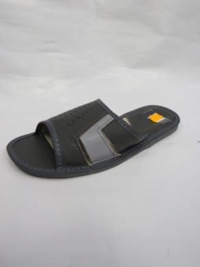 Kapcie męskie (41-46) SM160 Skórzane