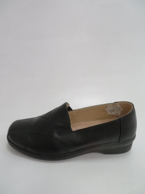 Półbuty damskie na płaskim (36-42) 1004 BLACK