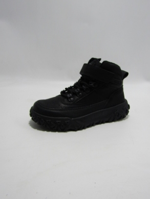 Botki chłopięce ocieplane (32-37) KC531 BLACK