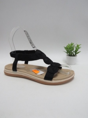 Sandały damskie na płaskim (36-41) FY6953 BLACK