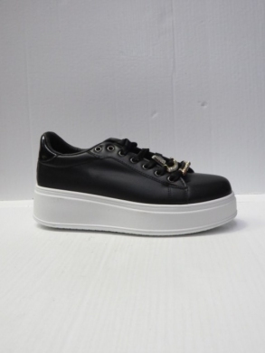 Buty sportowe damskie na koturnie (36-41) ABO-1790 BLACK