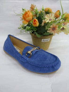 Mokasyny damskie na płaskim (36-41) N22-866 BLUE