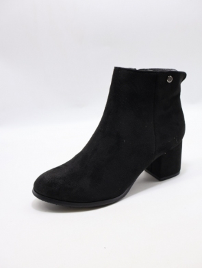Botki damskie ocieplane na obcasie (36-41) B8167 SU