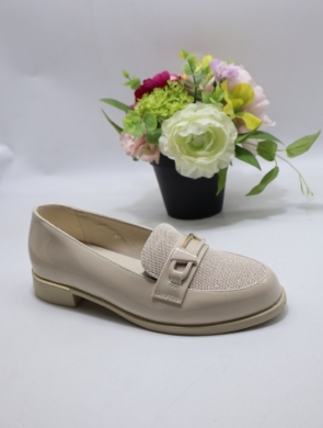 Półbuty damskie na płaskim (36-41) 1665 BEIGE