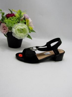 Sandały damskie na obcasie (36-41) TY2425 BLACK/PU