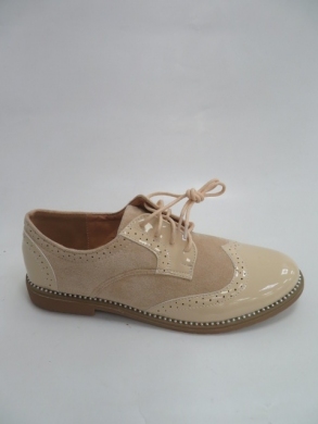 Półbuty damskie na płaskim (36-41) 888-90 BEIGE