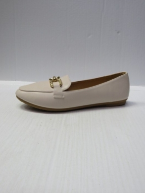 Mokasyny damskie na płaskim (36-41) 6-53 BEIGE