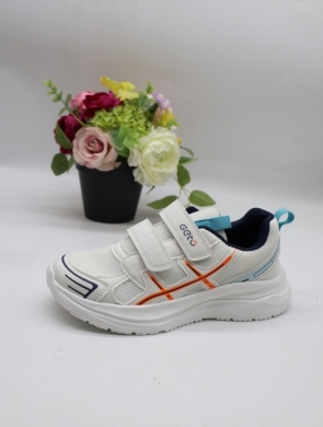 Buty sportowe chłopięce (32-37) A605 WHITE