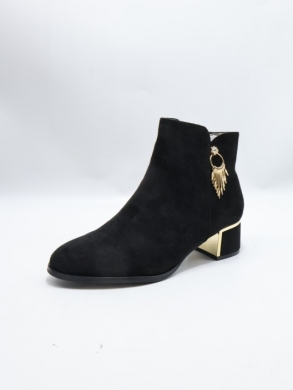 Botki damskie ocieplane na obcasie (36-41) K6503-1