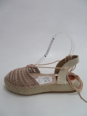 Sandały Damskie na koturnie (36-41) Z-29 BEIGE