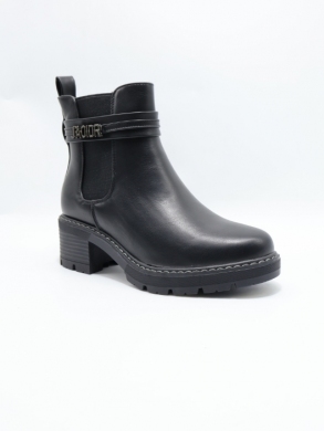 Botki damskie ocieplane na obcasie (36-41) 5518-3
