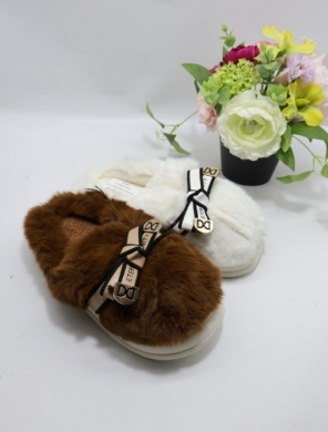 Kapcie damskie ocieplane (36-41) 612 MIX
