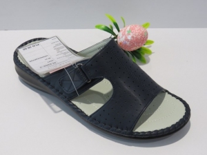 Klapki damskie na koturnie (36-41) SL2202-3 NAVY
