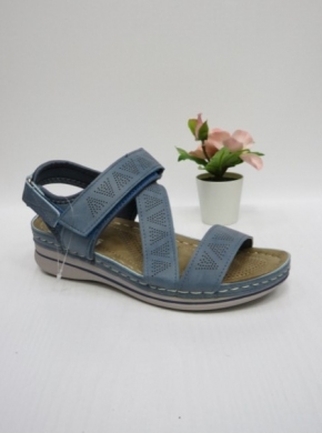Sandały damskie na koturnie (36-41) KS-9108 BLUE