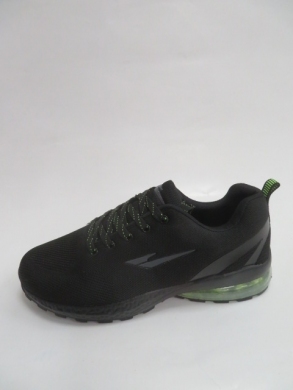 Buty sportowe męskie (41-46) 2161 BLACK/GREEN