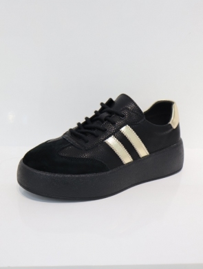 Buty sportowe damskie na płaskim (36-41) GD-XF-212 BLACK
